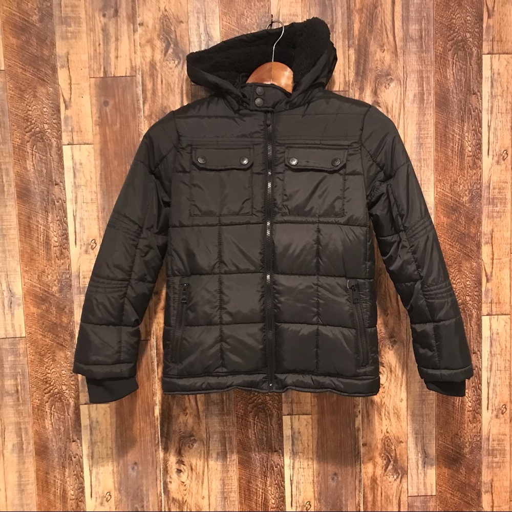 Urban Republic Boy’s Coat, Size L (14/16), Black